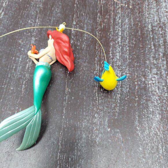Disney Little Mermaid Ariel Hallmark Christmas Tree Ornament Character Collectib - Picture 7 of 9